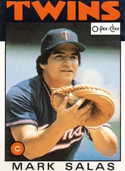 1986 O-Pee-Chee Baseball Cards 043      Mark Salas